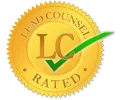 Lead Counsel rated badge.